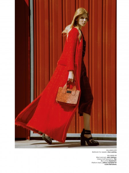 Angela for Elle Indonesia August 2015