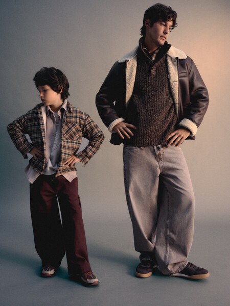 Paulina Kube, Edu Roman, Vera Centenera and Marco in Mini Me for MAAG FW25/26