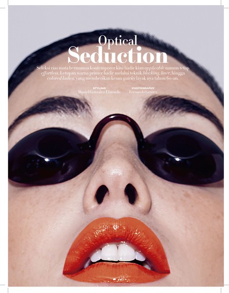 Violeta del Agua for L'Officiel Indonesia Sept 2018