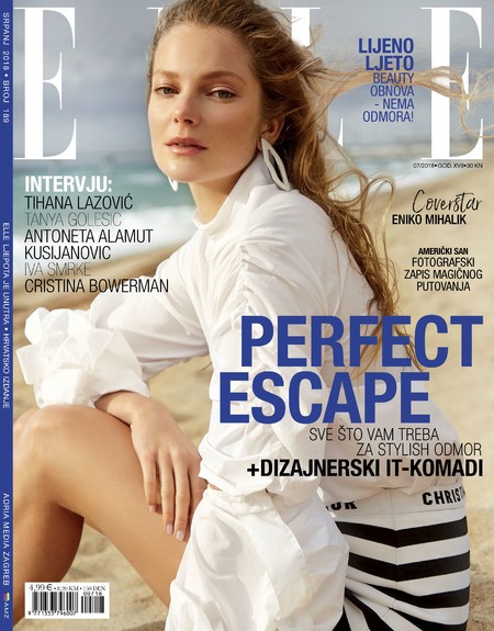 Eniko Mihalik for Elle Croatia July 2018