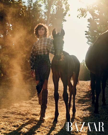 Aiysha Siddiqui for Harper´s Bazaar Arabia October 2020